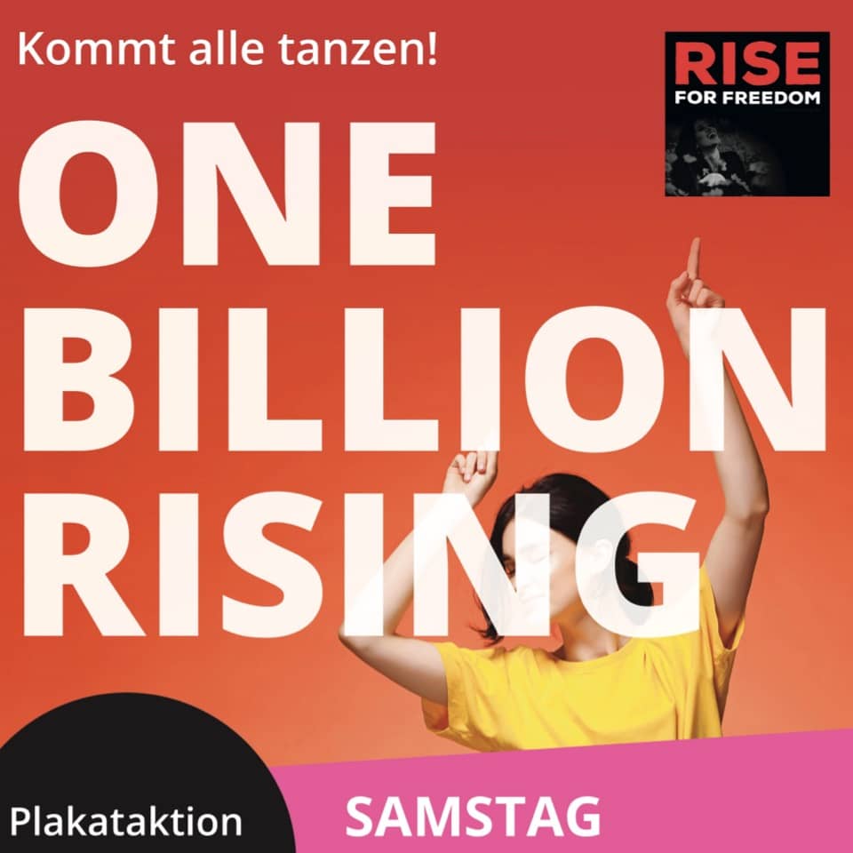 Ausschnitt Plakat „One Billion Rising“